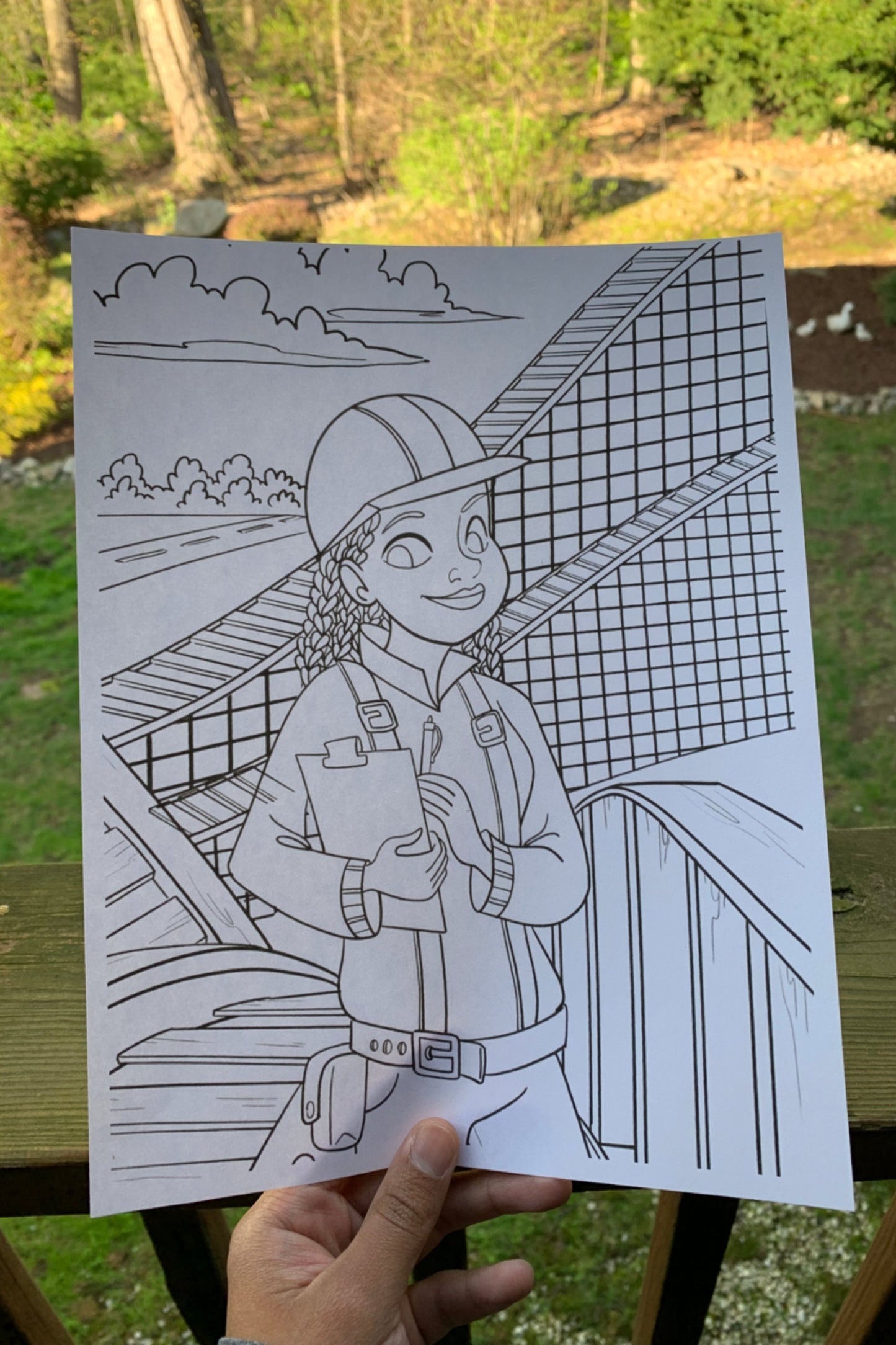 Mechanical Engineer Kids Coloring Page, Women in STEM Activity, STEM Activity, Classroom Resource, Career Exploration