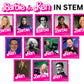 Barbie and Ken in STEM: Elementary Middle Classroom Poster Set of 12 Instant Download